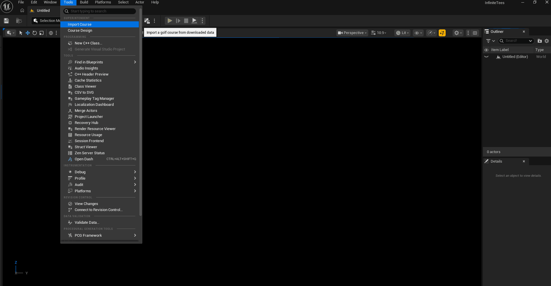 Import into Unreal Engine